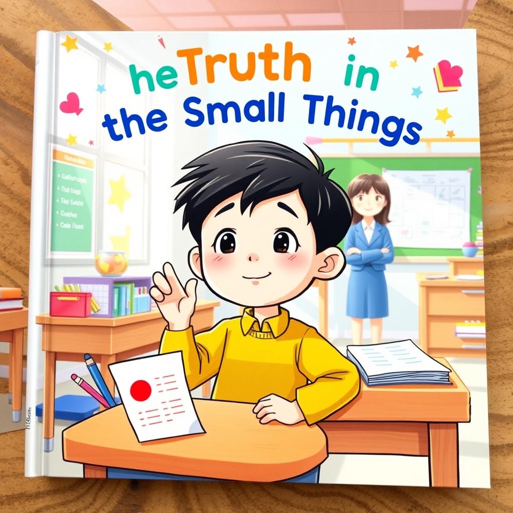 A delightful children's storybook cover titled 'The Truth in the Small Things'
