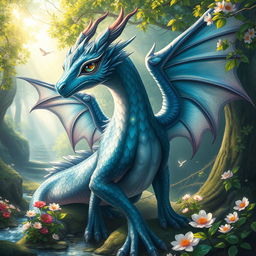 A beautifully detailed portrait of a majestic creature, incorporating elements of fantasy and realism