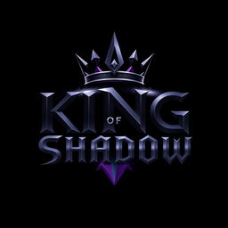 An impressive logo design for 'King of Shadow'