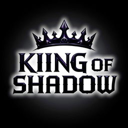 An impressive logo design for 'King of Shadow'