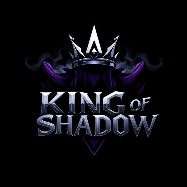 An impressive logo design for 'King of Shadow'