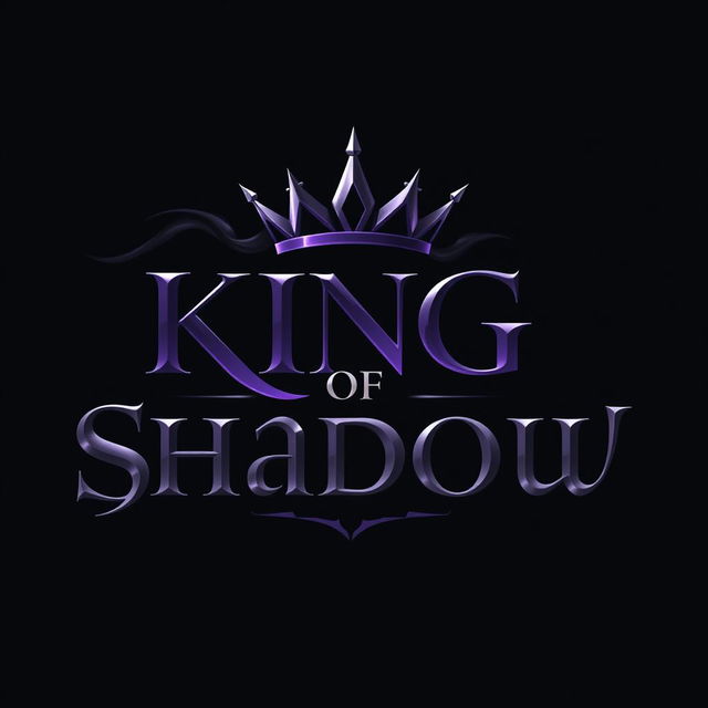 A captivating logo design for 'King of Shadow'