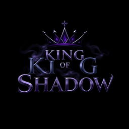 A captivating logo design for 'King of Shadow'