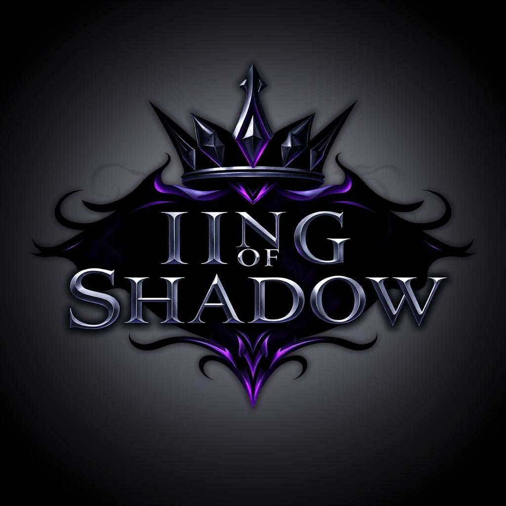 A captivating logo design for 'King of Shadow'