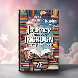 A striking and creative book cover designed for a work by '7E'