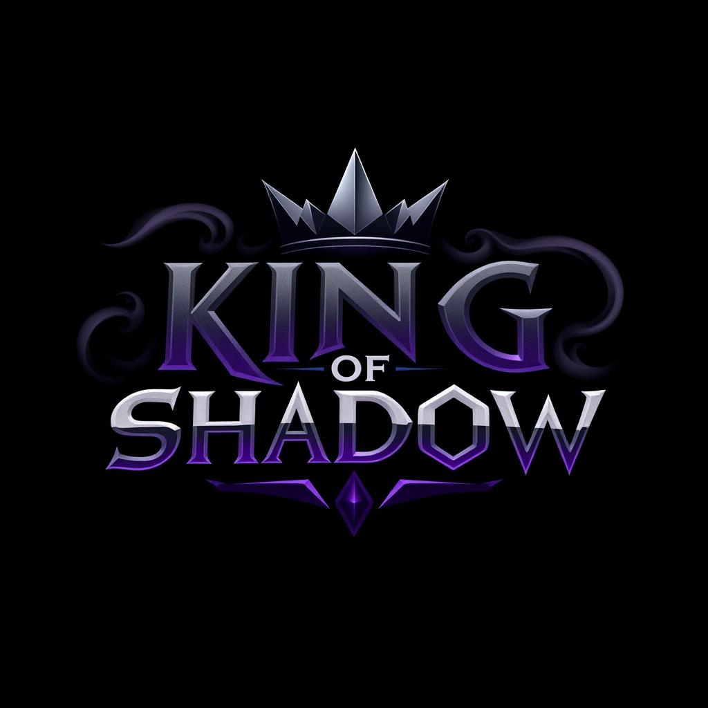 A captivating logo design for 'King of Shadow'