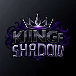 A captivating logo design for 'King of Shadow'