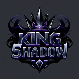 A captivating logo design for 'King of Shadow'