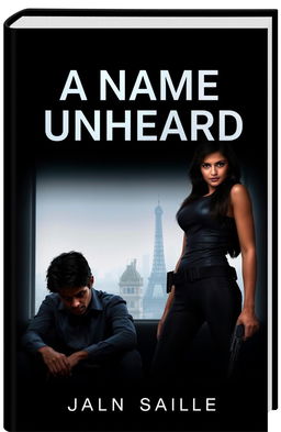 A gripping cover for a spy thriller titled 'A Name Unheard'