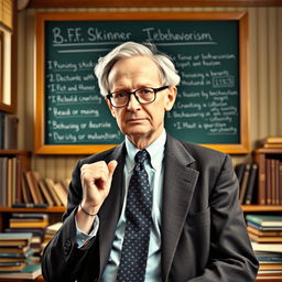 Full-body portrait of B