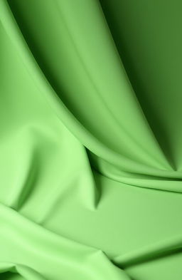 A simple, elegant green fabric background with a soft texture, perfect for a minimalist aesthetic