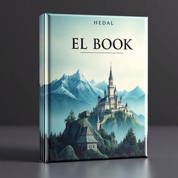 A beautifully designed hard cover for an e-book, featuring an intricate and captivating illustration