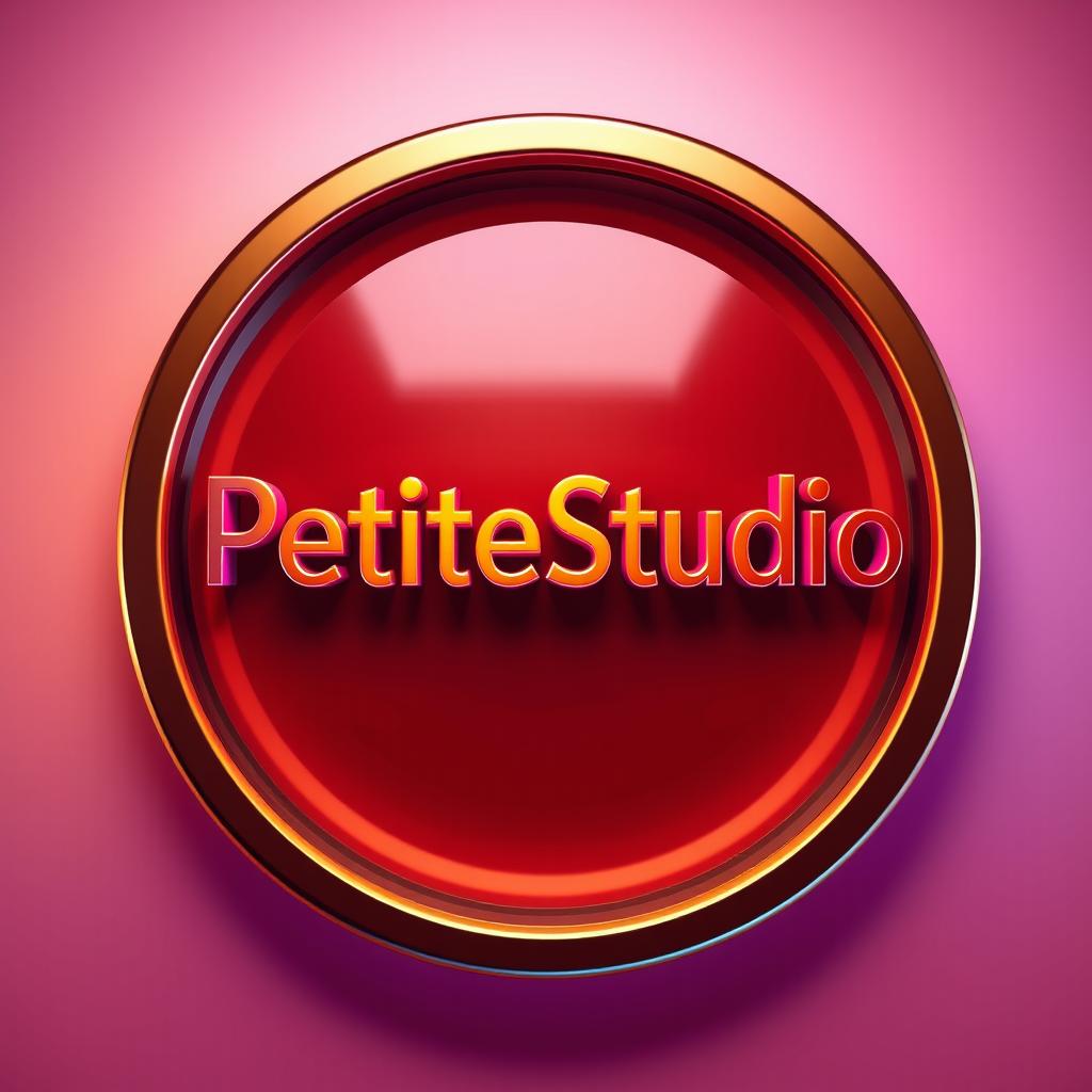 A captivating visual featuring the text 'PetiteStudio' within a round frame