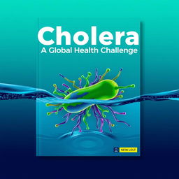 A striking and informative cover design about Cholera, showcasing its impact and importance
