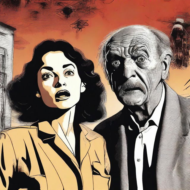 A digital art parody poster of 'Invasion of the Body Snatchers'