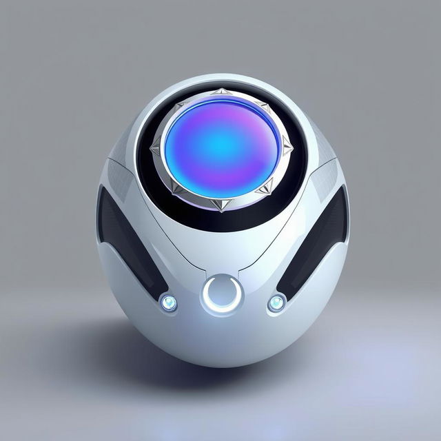 A 3D rendering of a futuristic vessel, featuring a sleek white color with a striking unique design