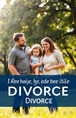 A warm and heartwarming scene symbolizing a couple's divorce but showcasing a positive outcome