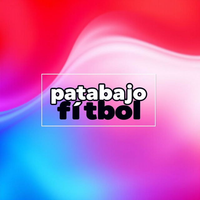 A vibrant and colorful background featuring the colors of the Paraguayan flag—red, white, and blue—creating a soft gradient effect