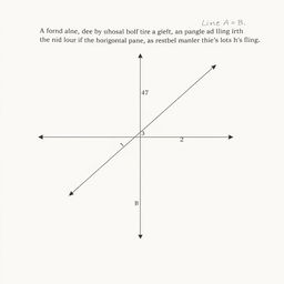 A technical drawing depicting the projections of a straight line AB, which is 100mm long