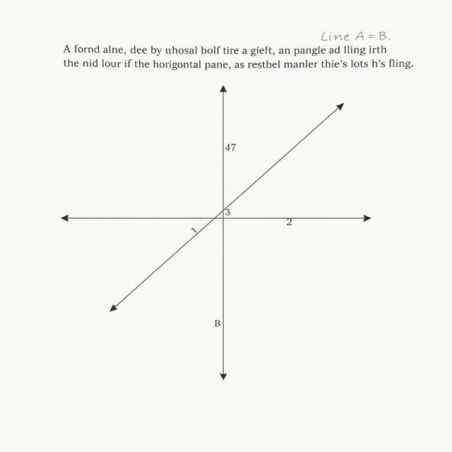 A technical drawing depicting the projections of a straight line AB, which is 100mm long