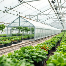 A research thesis on greenhouse product cultivation, focusing on innovative methods, sustainable practices, and economic viability
