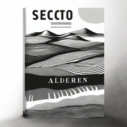 This is a digital art image of an academic book cover in black and white titled 'Sector Agroalimentario'