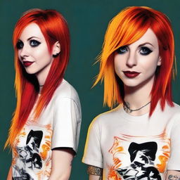 A high-quality profile picture featuring a woman who closely resembles Hayley Williams, the lead vocalist of Paramore