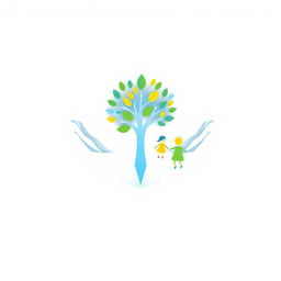 A beautiful and meaningful logo for a social work organization dedicated to helping children and youth succeed in their lives