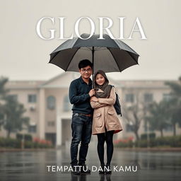 A book cover for the title 'GLORIA: TEMPATKU DAN KAMU'