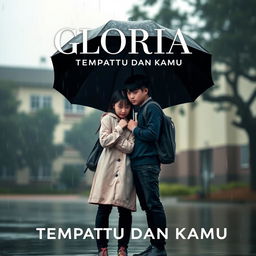 A book cover for the title 'GLORIA: TEMPATKU DAN KAMU'