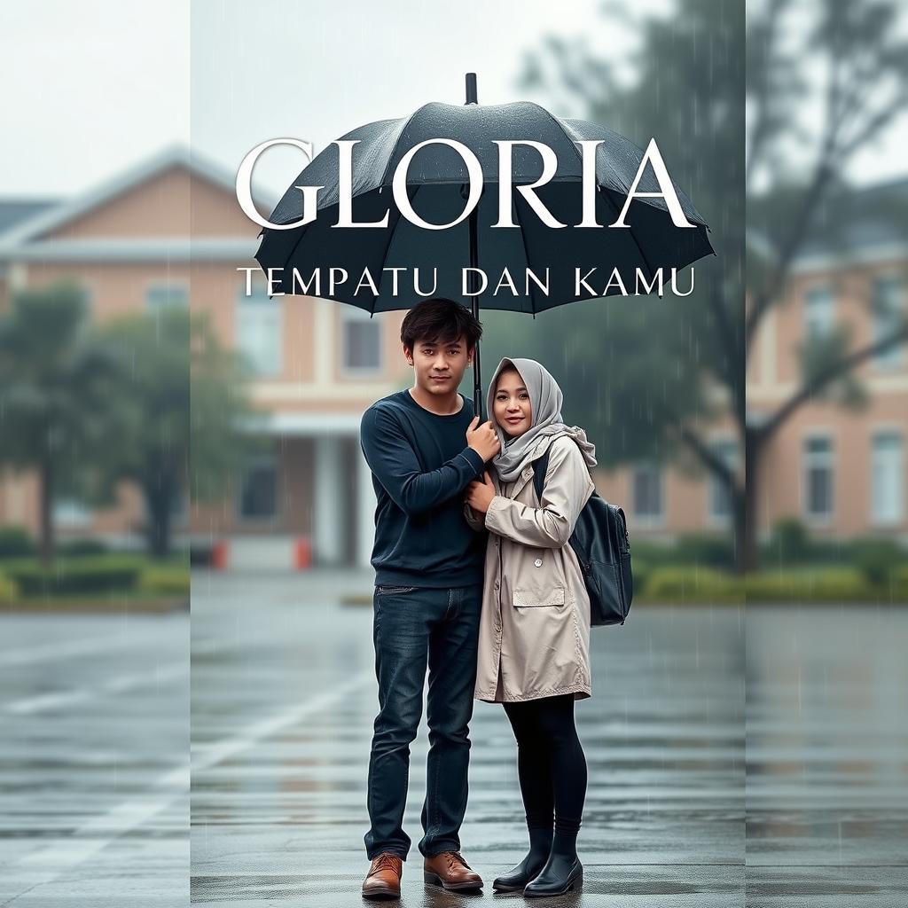 A book cover for the title 'GLORIA: TEMPATKU DAN KAMU'