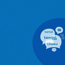 A professional LinkedIn background image featuring a clean, modern design with a blue color scheme