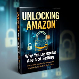 An intriguing book cover for 'Unlocking Amazon: Why Your Books Are Not Selling'