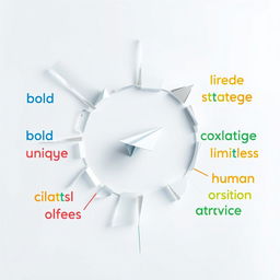 An advocacy poster featuring a sleek, minimalist layout