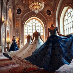 Imagining Islamic architecture as if they were elegant evening dresses