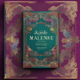 A high-quality digital art image depicting the cover of a book