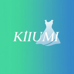 A logo design for a fashion designer company named 'KIUMI'