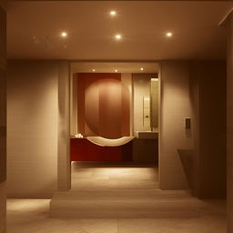Generate an image depicting a contemporary style. It should incorporate modern design elements and colors.