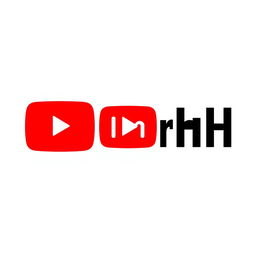 A creative rendition of the YouTube logo featuring the letters 'MrH' incorporated into the design