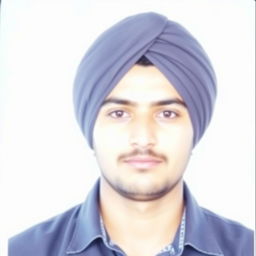 A recent passport-sized photo featuring a clear and well-lit portrait of an individual