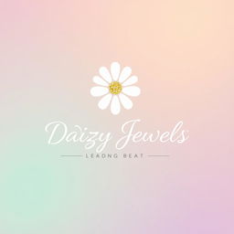 Design a minimalist logo for 'Daizy Jewels', a handmade bead jewelry brand