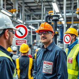 A chemical manufacturing facility showing a professional and safe industrial environment