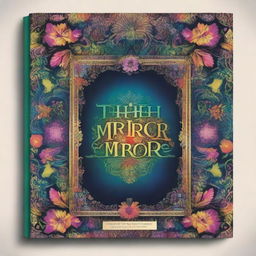 A high-quality digital art image portraying the cover of a book titled 'Through the Mirror'