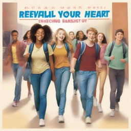 This is a high-quality digital rendering of a movie poster for 'Reveal Your Heart'