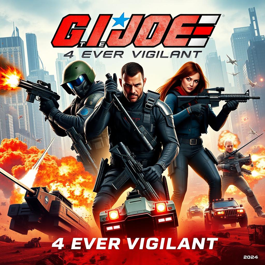 A cinematic poster for a fictional G