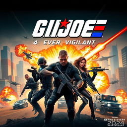 A cinematic poster for a fictional G