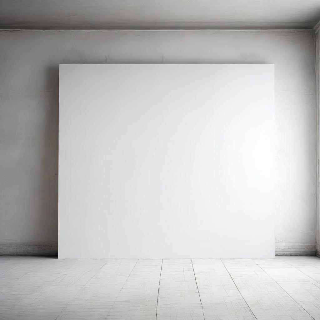 An image of a blank white canvas