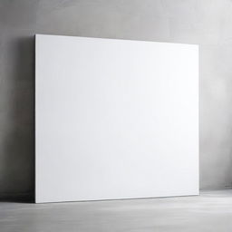 An image of a blank white canvas