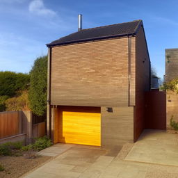 A home built on a 50-yard plot, complete with car parking