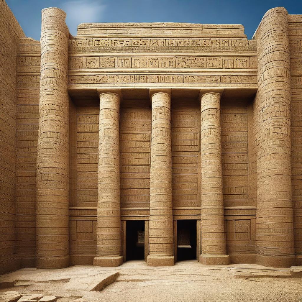 A high-resolution photograph showcasing the grandeur of the ancient Babylonian civilization